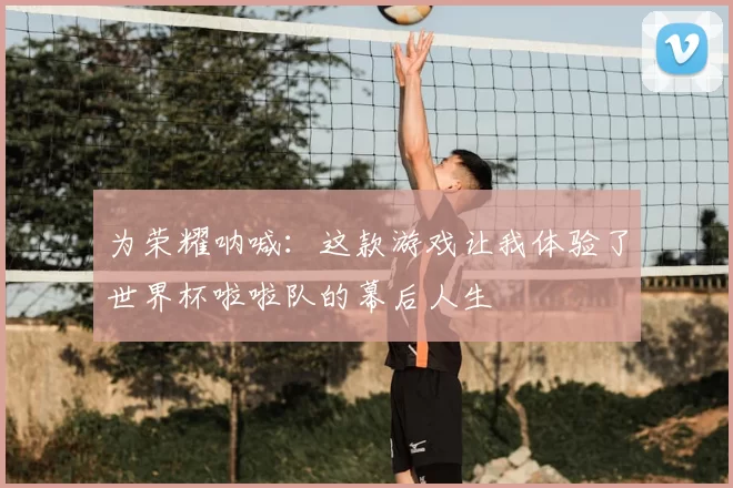 为荣耀呐喊:这款游戏让我体验了世界杯啦啦队的幕后人生