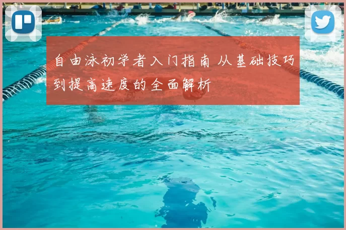 自由泳初学者入门指南 从基础技巧到提高速度的全面解析